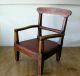 Antique Child ' S Chair,  Hand Made,  Folk Art Primitive,  Red Board Paint 1800-1899 photo 11