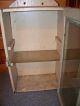Antique Primitive Wooden Shabby Wall Hanging Bathroom Cabinet Cupboard 1800-1899 photo 1