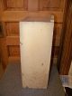 Antique Primitive Wooden Shabby Wall Hanging Bathroom Cabinet Cupboard 1800-1899 photo 4