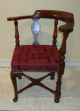 Maple Queen Anne Corner Chair Decorative Arts Aafa 18thc Furniture Primitive Pre-1800 photo 1