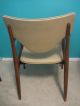 Set Of 4 Mid Century Danish Modern Side Dining Captain Chairs Post-1950 photo 2