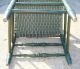 Antique / Primitive Green Wooden Arm Chair With New Woven Seat 1800-1899 photo 7