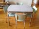 1950 ' S Formica Table/chair Set Post-1950 photo 1