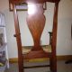 Charles And Alexander Queen Anne English Oak Antique King Chairs Pair Post-1950 photo 1
