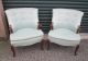 Antique Hollywood Regency Wing Back Arm/side Chair 1 Of 2 Very Clean 1900-1950 photo 1
