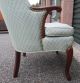 Antique Hollywood Regency Wing Back Arm/side Chair 1 Of 2 Very Clean 1900-1950 photo 4