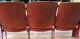 Set Of 3 Movie Theater Entertainment Auditorium Wood Seats Seating Post-1950 photo 3