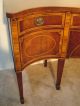 Antique Baker Furniture Company Inlaid Mahogany 8 - Leg Hepplewhite Sideboard Post-1950 photo 4