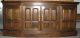 Vtge ' 76 Ethan Allen Classic Manor Console Buffet & China Cabinet Top Wood Glass Post-1950 photo 6
