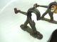 Industrial Cast Iron Legs For Coffee Table Desk Metal Vintage Antique Chair Wow 1900-1950 photo 6