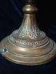 An Antique Brass Oil Lamp Converted To Electricity.  Nr Lamps photo 1