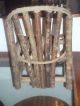 Small Home Made Wood Chair Made From Limbsm For Doll Or Just Looks Solid Unknown photo 9