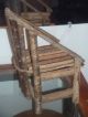 Small Home Made Wood Chair Made From Limbsm For Doll Or Just Looks Solid Unknown photo 4