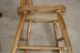Antique Pair - - Set Of 2 Wood Children ' S Curved Back Chairs 1900-1950 photo 5