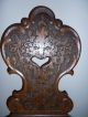 19th Century Carved Oak Green Man Carving Hall Chair 1800-1899 photo 2