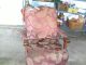 Vintage Rocking Chair Needs Recovering Good Frame Local Pickup Near Chicago Post-1950 photo 1