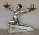 Stylish Art Deco Lady Lamp,  C.  1930 Art Deco photo 2