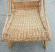 Rare Wicker Platform Rocker Patent Chair W/label Local Pickup Only No Res 1800-1899 photo 5