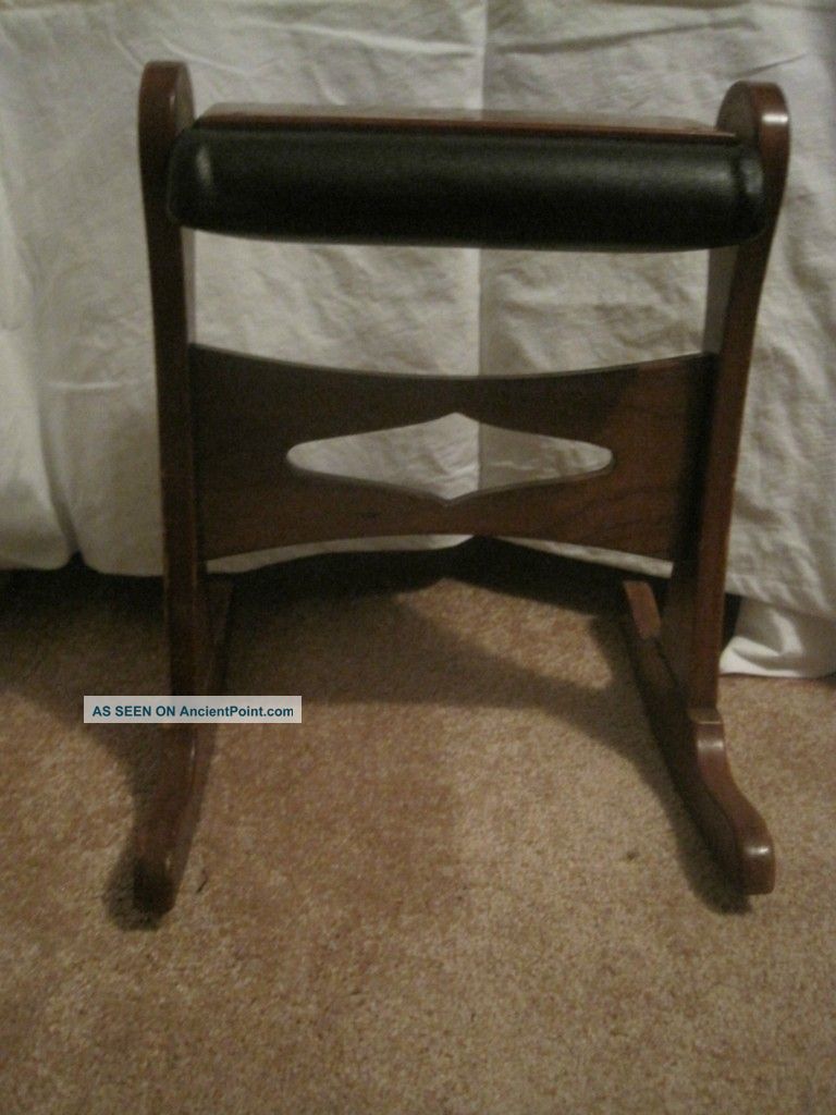 Kindel Wooden Foot Stool Post-1950 photo