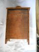 Antique Salesman Sample Miniature Wood Cupboard / Cabinet W Glass Front 1900-1950 photo 2