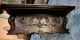 French Antique Carved Oak Panel Coat Rack Hooks Wall Shelf Kitchen Linen Copper Other photo 8
