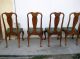 6 Pcs Queen Anne Dining Chairs By Baker Furniture Style 1645 Post-1950 photo 5