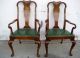 6 Pcs Queen Anne Dining Chairs By Baker Furniture Style 1645 Post-1950 photo 6