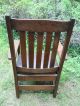 L & Jg Stickley Arts & Crafts Oak Arm Chair 810 Mission Style Signed 1900-1950 photo 2