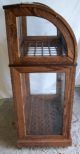 Oak Cane Case With Curved Glass Top 1800-1899 photo 1
