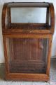 Oak Cane Case With Curved Glass Top 1800-1899 photo 4