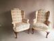 Henredon,  High End,  Wing Back Chairs,  Down Filled Cushions,  Velvet Back, Post-1950 photo 1