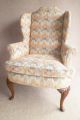 Henredon,  High End,  Wing Back Chairs,  Down Filled Cushions,  Velvet Back, Post-1950 photo 4