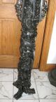 Tall 19 Century Hand Carved Chinese Pedestal 1800-1899 photo 11