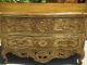 Spectacular Carved Italian Designer Bombay Commode Nr Post-1950 photo 4