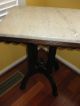 Antique Eastlake Style Marble Top Table 1800-1899 photo 3