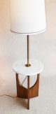 Danish Modern,  Mid Century Modern,  Architectural Table & Lamp Bladimir Kagan Style Post-1950 photo 1