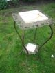 Gorgeous French Victorian Marble/metal Accent Table 1900-1950 photo 2