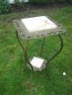 Gorgeous French Victorian Marble/metal Accent Table 1900-1950 photo 3