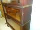 Globe Wernicke Mission Barrister Bookcase 4 Sections D Series Mahogany Stacking 1900-1950 photo 8