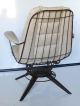 Berton Bottemiller Vintage ' 80s Homecrest Rocking Swivel Spring Chair Armchair Post-1950 photo 5