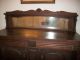 Vintage Oak Sideboard Buffet With Mirror Local Pickup Only 1900-1950 photo 5