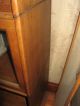 Vtg Antique Oak 4 Stack Xl Large Barrister Style Bookcase Glass Door Base Top 6p 1900-1950 photo 9