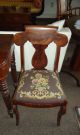 Pair Of Empire Mahogany Chairs Furniture Aafa Decorative Arts 1800-1899 photo 1
