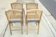 Complete Set Of Legomatic (leg - O - Matic) Folding Table And 4 Chairs Caned Backs Post-1950 photo 5