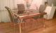 Expandable Brass Dining Room Set Post-1950 photo 2