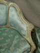 18c Antique Duchesse Brisee French Louis Xv 3 Part Chaise Bergere Polychromed Pre-1800 photo 9