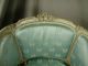 18c Antique Duchesse Brisee French Louis Xv 3 Part Chaise Bergere Polychromed Pre-1800 photo 4