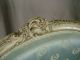 18c Antique Duchesse Brisee French Louis Xv 3 Part Chaise Bergere Polychromed Pre-1800 photo 5