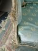 18c Antique Duchesse Brisee French Louis Xv 3 Part Chaise Bergere Polychromed Pre-1800 photo 6