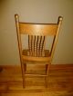 Vintage Maple Chair W/ Cane Seat - Primitive,  Rustic,  Country,  Shabby Wood Chair Unknown photo 4